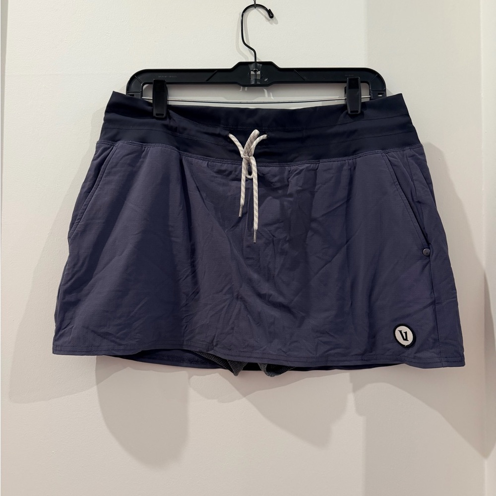 Vuori Seabreeze Skirt in Azure